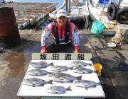 湾内の筏でチヌ9枚・黒島の筏でチヌのほかチ…