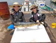 黒島の磯でイシダイ2枚！ ほかルアーでシーバス・シイラ