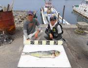 黒島の磯　トップでシイラ86cmがヒット