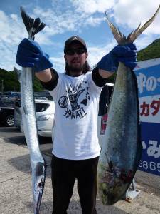 ポッパーで立派なシイラ！ヒラバエでのルアー…