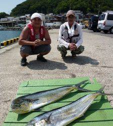 神谷沖一文字内向きでシイラゲーム！