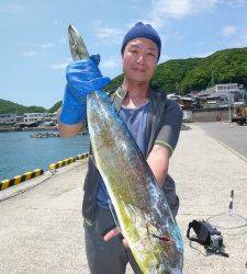 神谷沖一文字内向きでシイラゲーム！