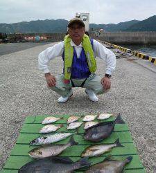 本日は五目釣りでした〜沖一文字外向きでグレ・イサギ・ゴマサバなど