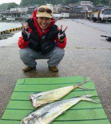 沖一文字でシイラ〜ペンシルとミノーでの釣果です