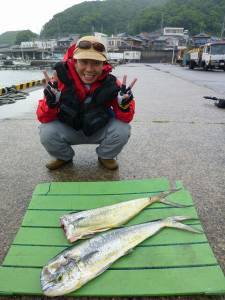 沖一文字でシイラ〜ペンシルとミノーでの釣果…