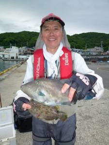 神谷沖一文字でウマヅラ・カワハギ♪ 本日は…