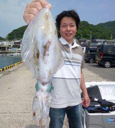 沖一文字外向きでヤエンのアオリイカ〜夜通し釣りの釣果