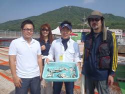 須磨海釣り公園　サビキで豆アジの釣果あり