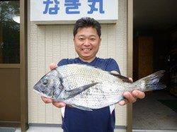 湯浅の磯 紀州釣りでのチヌ釣果
