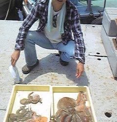 旧一文字赤灯にてタコ3.3kgをタコエギでキャッチ！