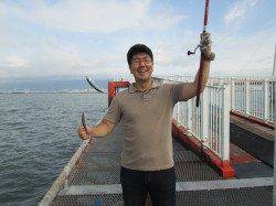 尼崎市立魚つり公園のサビキ釣果〜タナ浅くアミエビ上撒きでもＯＫ