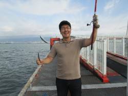 尼崎市立魚つり公園のサビキ釣果〜タナ浅くア…