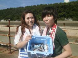 大阪南港魚つり園　サビキでアジのほかサッパ…