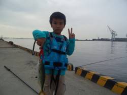 兵庫突堤　ファミリーフィッシングでお子さん…