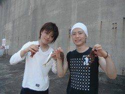 北港魚つり公園でグレ・アイゴ・サンバソウ〜フナムシをエサに紀州釣り