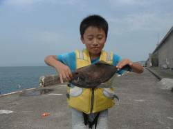 北港魚つり公園でファミリーフィッシング　ウ…