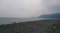 煙樹ヶ浜でペンペンサイズのシイラ、弓角にかえると連続キャッチ！