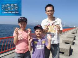 平磯海づり公園でファミリーフィッシング♫　…