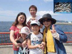 平磯海づり公園　サビキでアジ・サバ・ベラ・グレ