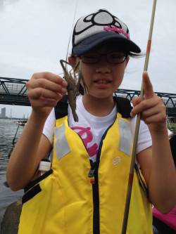 淀川河口　朝8時から昼までの釣行で、テナガ…