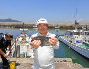 黒島の磯の上物釣果〜ナイスサイズのグレをキ…