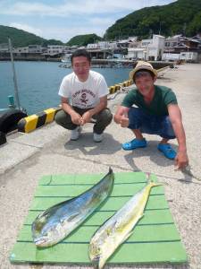 沖一文字でシイラの回遊ありました〜ルアー&…