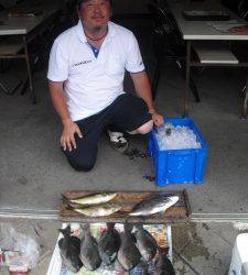 カンゴバエでグレ・チヌの釣果に良型アイゴもキャッチ