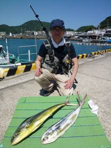 神谷沖一文字、シイラのルアーゲームが楽しめ…