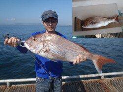 須磨海づり公園、メタルジグで記録賞の大物マダイを仕留めました！