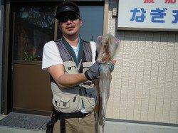 湯浅の磯のアオリイカ　エギング&ヤエンでの釣果