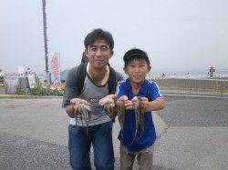 大阪南港魚つり園でアジ・サバ・サッパ・タコ