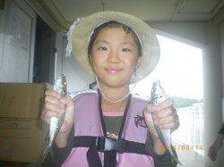 姫路市立遊漁センター　サビキで良型アジ&ウキ釣りでグレ