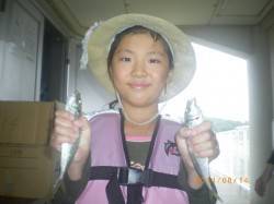 姫路市立遊漁センター　サビキで良型アジ&a…