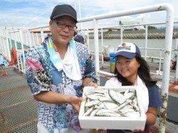 尼崎市立魚つり公園　サビキでアジサッパ好調、サヨリも高活性