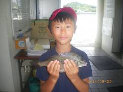 姫路市立遊漁センターにてチヌの釣果