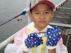 尼崎市立魚つり公園 サビキのアジは今日も爆釣!