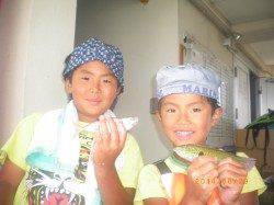 姫路市立遊漁センター アジ・ベラの釣果