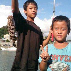 堺・一本松で大きいクエゴ（クエの子）が釣れました！