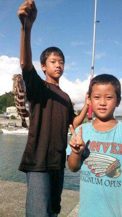 堺・一本松で大きいクエゴ（クエの子）が釣れました！