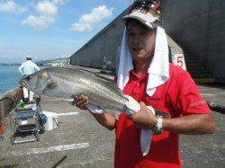 和歌山北港魚つり公園でのタチウオ釣果