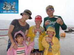 平磯海づり公園　サビキでアジ、ファミリーで…