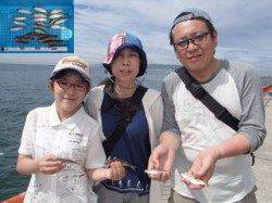 ファミリーサビキでアジ&ベラ　平磯海づり公園