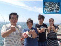 平磯海づり公園　サビキでアジ大漁☆