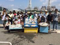 マリーナシティ海洋釣り堀　貸切でマダイ・青…