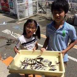 マリーナシティ海釣り公園　サビキで色々な魚種楽しめます
