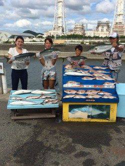 マリーナシティ海洋釣り堀　マダイ＆青物の大漁釣果出てます