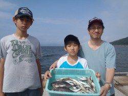 須磨海づり公園　サビキでアジ&ウマヅラハギ