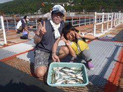 須磨海づり公園でアジ・サバ〜親子でサビキ楽しめます