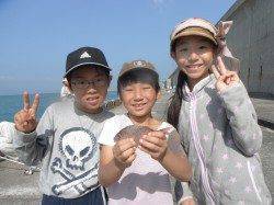 和歌山北港魚つり公園　キッズのチヌ釣果