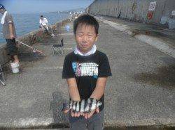 和歌山北港魚つり公園　セイゴ・グレ・ガシラ・カワハギ